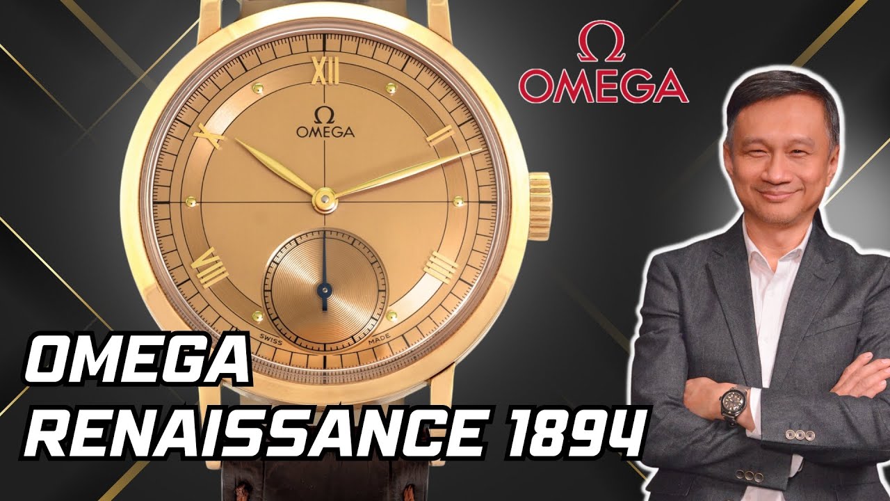 Timeless luxury OMEGA Renaissance 1894 18k