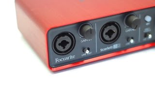 Focusrite Scarlett 2i2 USB Audio Interface Review