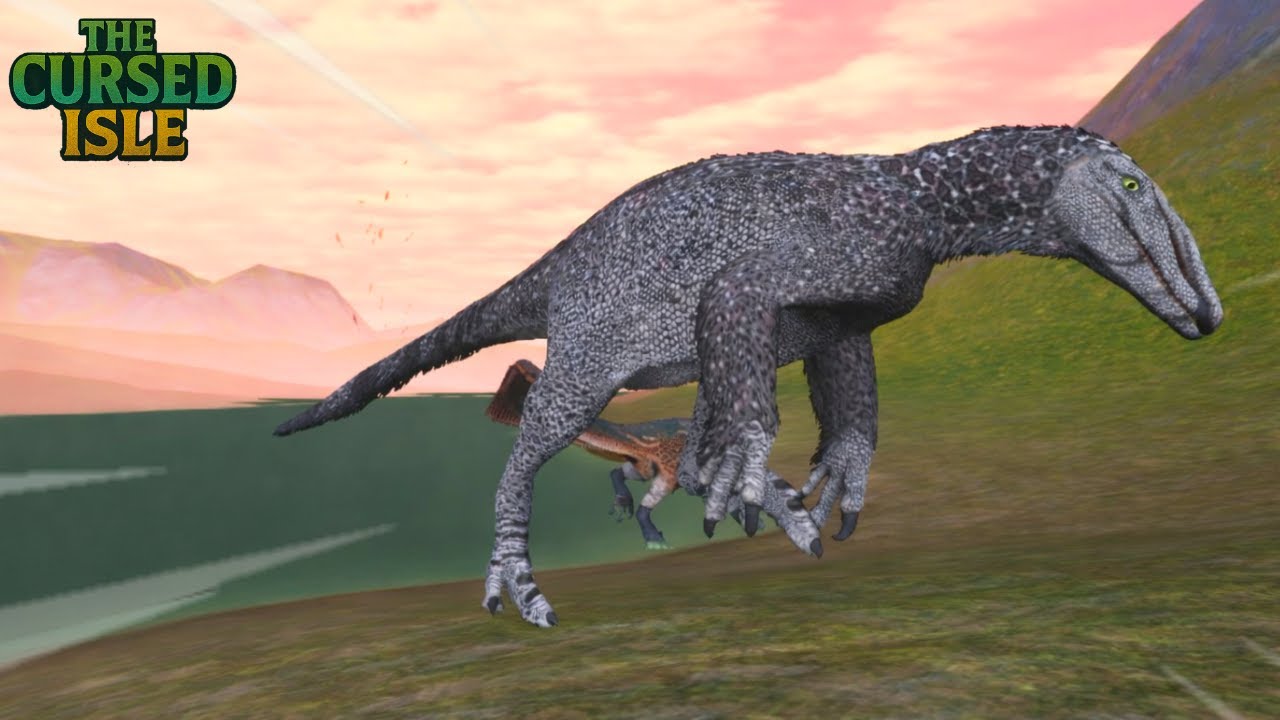 SOBREVIVI DO (0 A 100%) COM O MEGARAPTOR! Rugido Aterrorizante - The Cursed Isle