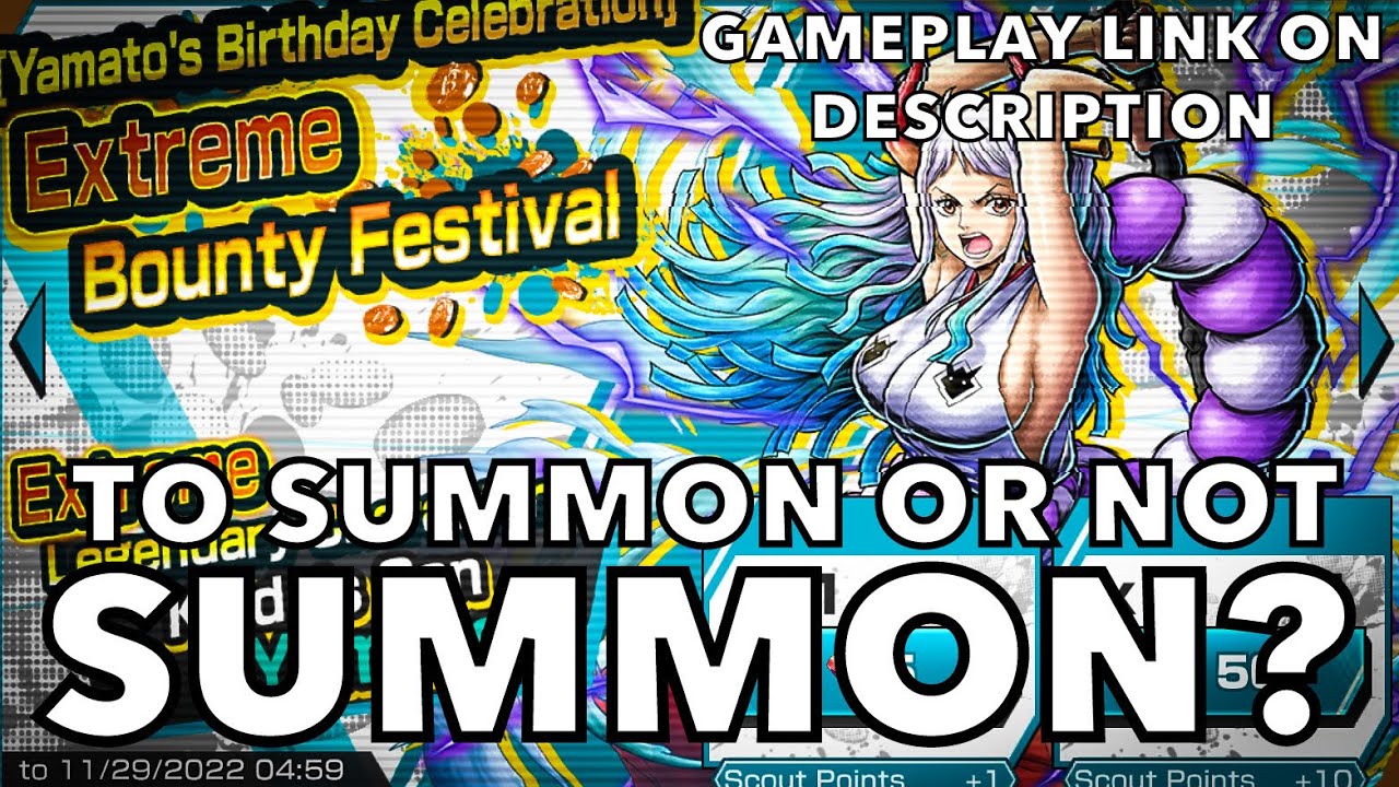 OPBR EX Yamato Scout Returns(Worth it?…🤨) One Piece Bounty Rush YouTube