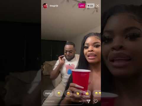 City girls jt on live with saucy Santana and talking about her prison pic and more....(must watch)😂
