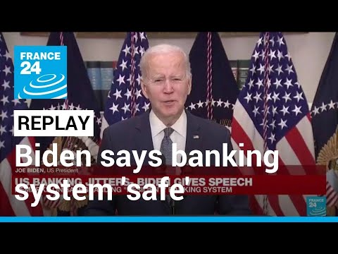 Biden says “Your deposits are safe,”