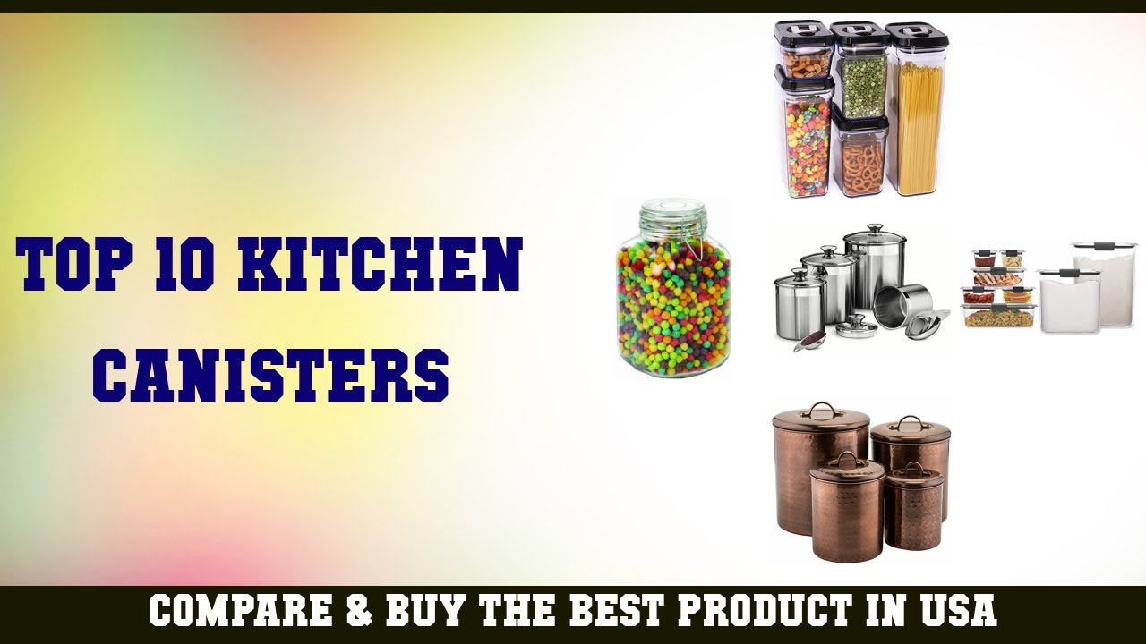 Top 10 Kitchen Canisters to buy in USA 2021 | Price & Review