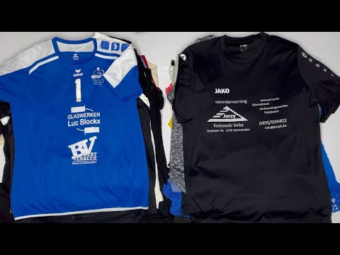 Футболки секонд-хенд мікс екстра від 10 кг, видео 5