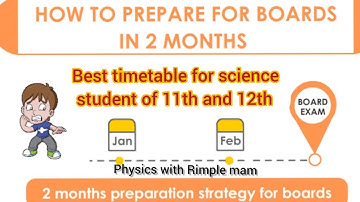 Best timetable for science student of class 11th and 12th #timetable #pseb #physicswithrimplemam