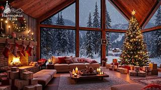 Christmas Music with Fireplace🔥Relaxing Christmas Music For Stress Relief🎄Best Christmas Music