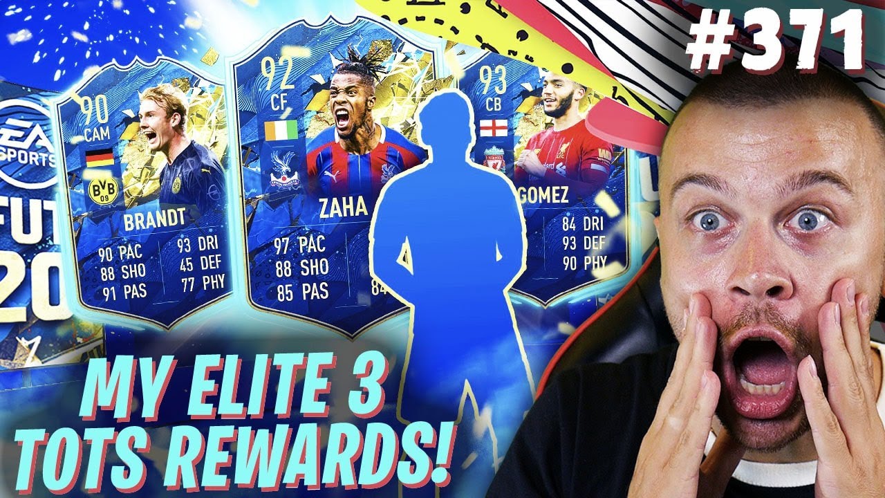 FIFA 20 MY ELITE 3 TOTS FUT CHAMPIONS REWARDS - OMG WE PACKED INSANE ...