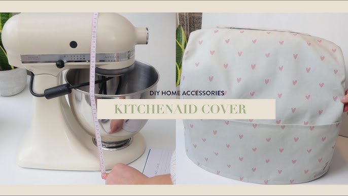 KitchenAid Stand Mixer Cover Sewing Tutorial - Free Printable