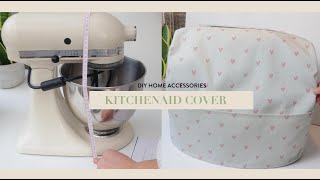 Easy Kitchen Aid Bowl Cover Sewing Tutorial - Keeping it Simple