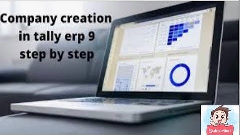 COMPANY CREATION IN TALLY ERP.9. (DAY 1) | B.COM | KUK|
