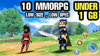 Top 10 LOW SIZE MMORPG Open World Games For Android & iOS | MMORPG for Low Spec phone UNDER 1 GB MMO screenshot 3