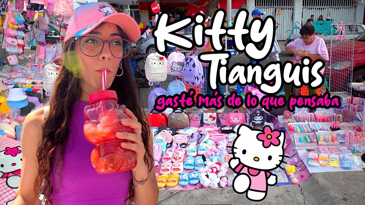 ASI ES EL TIANGUIS DE HELLO KITTY
