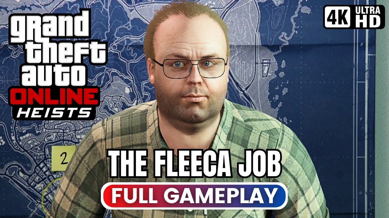 GTA Online: Ограбление Fleeca | Полное прохождение (4K)