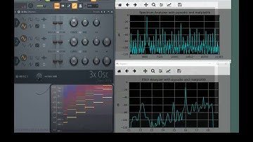 Real Time Pitch Analyzer with PyAudio
