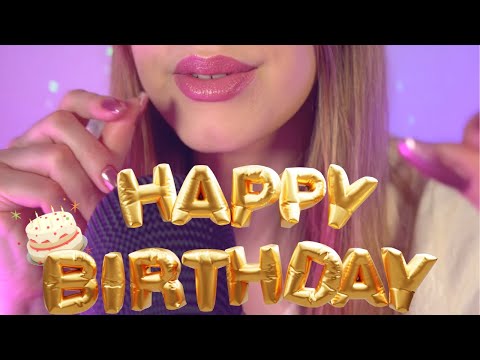 ASMR Anniversaire de ma chaine! 🎂 2 ans! 🥳 Mes 50 premières vidéos 🙈🙈🙈
