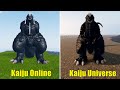 Kaiju Universe vs Kaiju Online | Godzilla Ultima Comparison