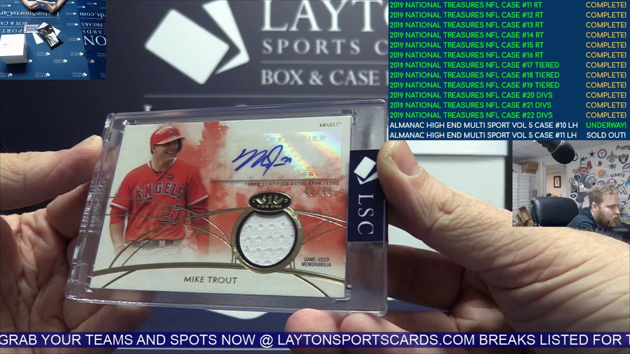 The Sports Card Almanac High End Multi Sport Volume 5 3 Box Case