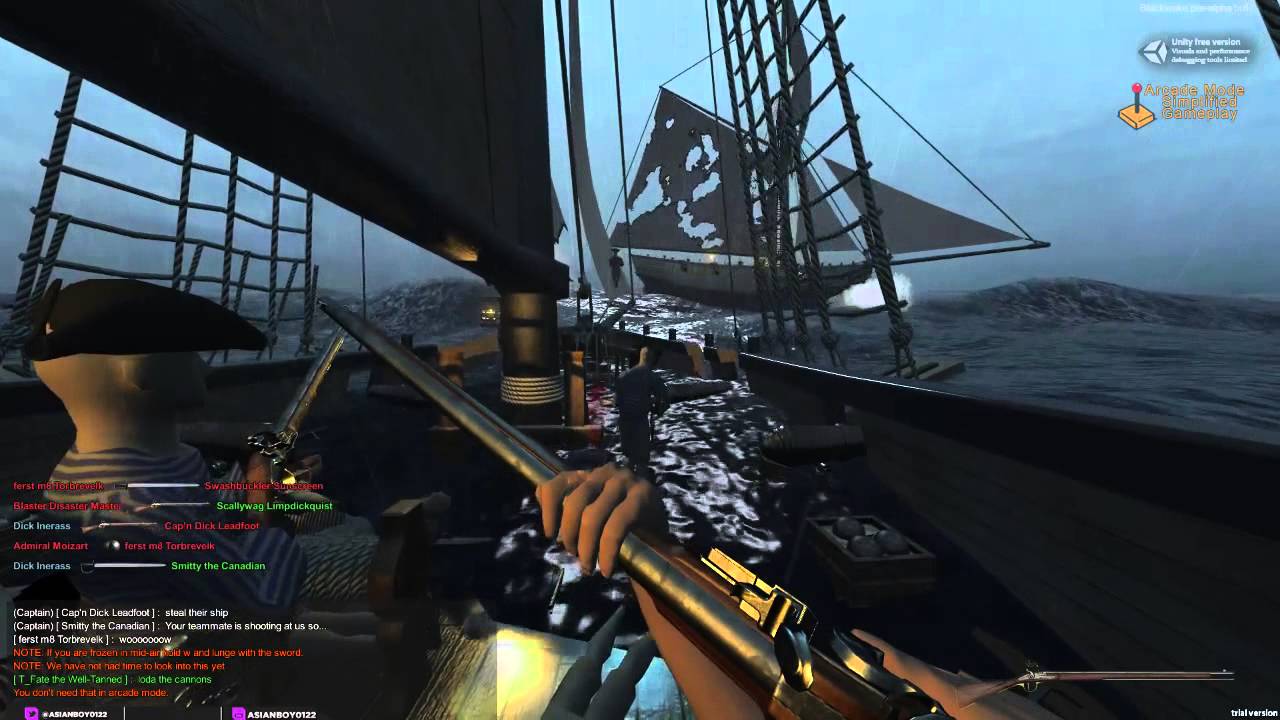 Stupidly Fun Adventures in Blackwake(Pre-Alpha)