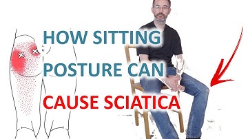 Sciatica Pain When Sitting? Your Posture May Be Hurting The Piriformis Muscle...