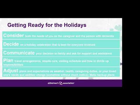 Understanding Alzheimer's: Navigating the Holidays