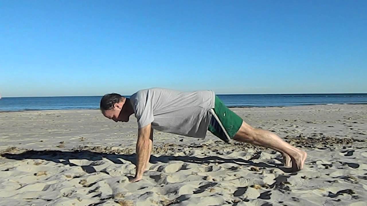 fisioterapia laser Yoga pushup