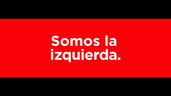 Somos la izquierda