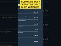 COMO LIMPIAR Y OPTIMIZAR DISCO DURO WINDOWS #DISCODURO #LIMPIARDISCODURO #OPTIMIZAR #viralshorts