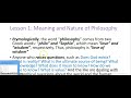 Logic chapter 1 lesson 1 logic and philosophy