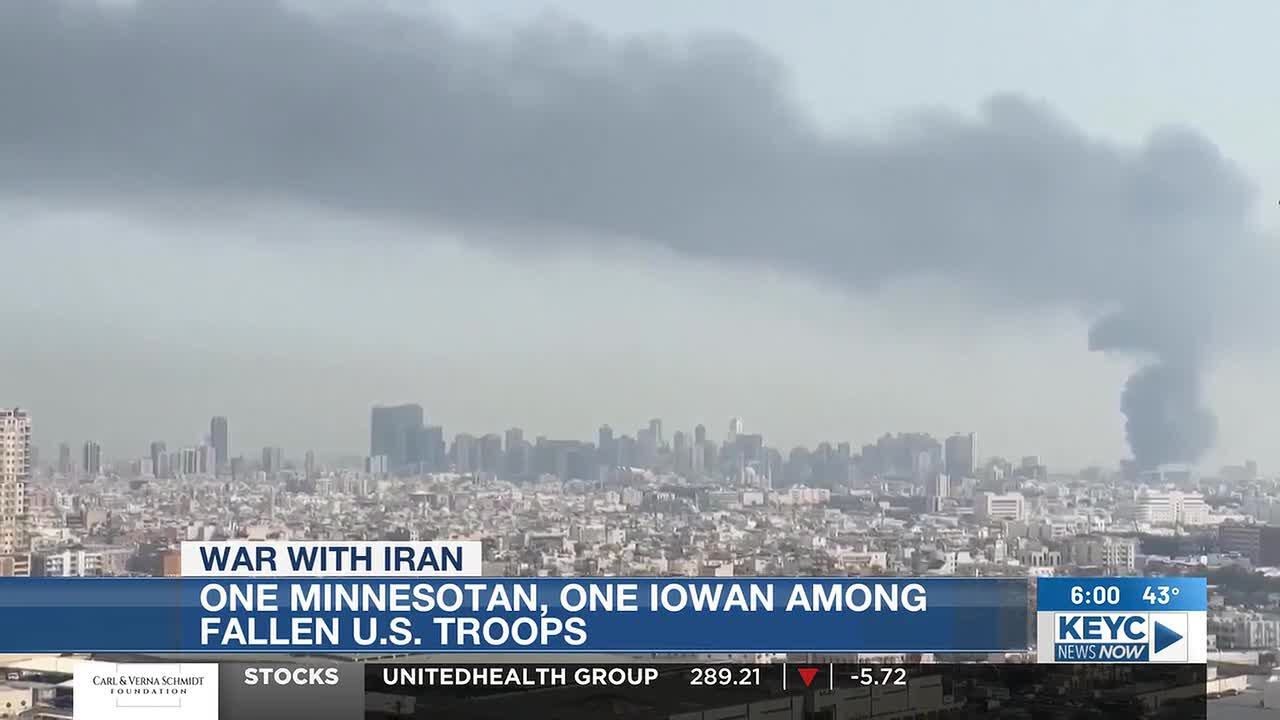 Soldiers from Minnesota, Iowa among those killed in Operation Epic Fury