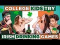 College Kids Try Irish Drinking Games | React