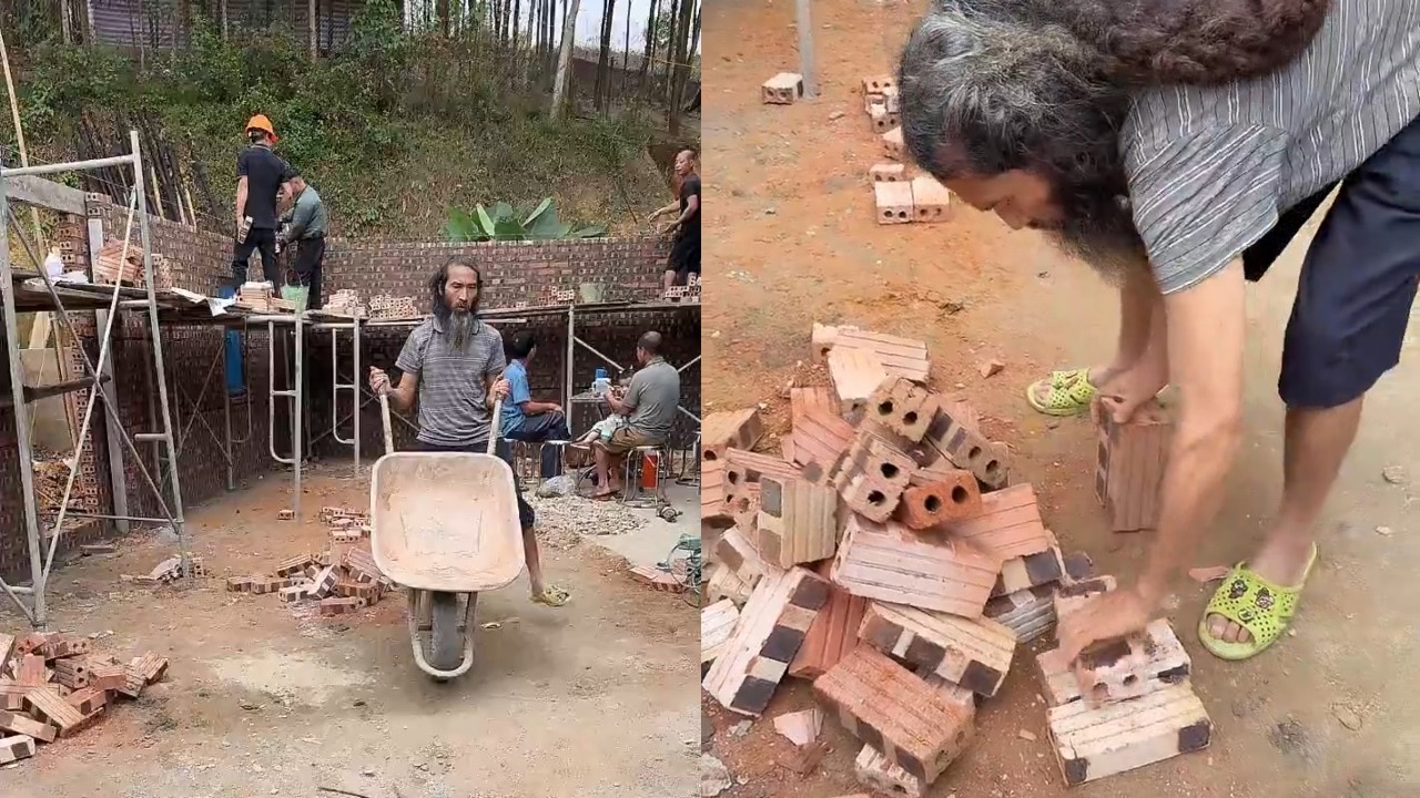 🔴【小松秋秋生活日常】小松秋秋在越南农村生活：今天继续建仓库   2026-03-04 10:51:25