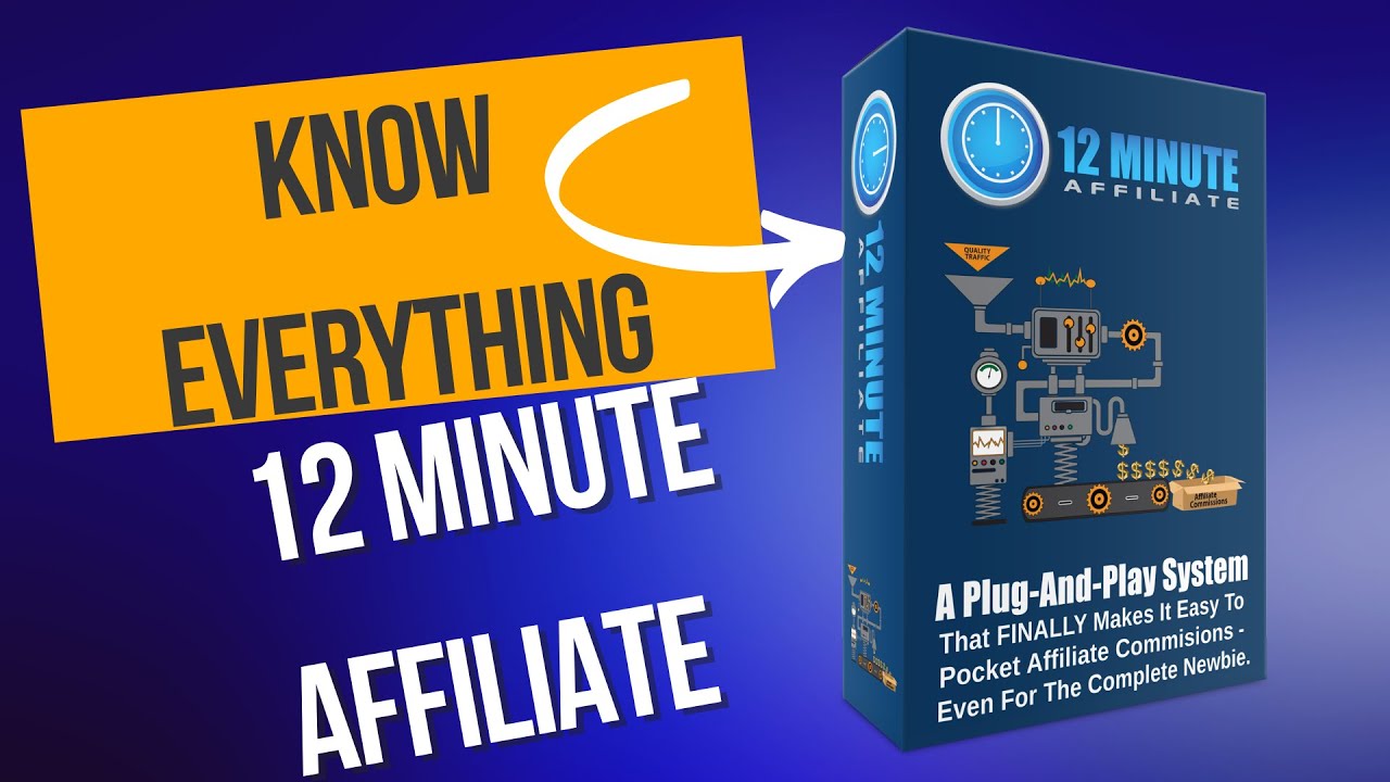 [TEST FOR 14 DAYS] 12 Minute Affiliate System