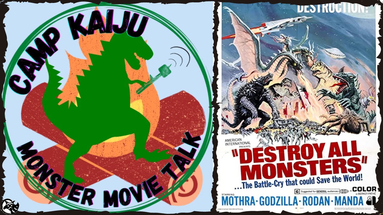 Calling all the monsters. Destroy all monsters 1968. godzilla 1968.