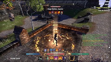 ESO Magik Dk Elsweyr 54K Dps test 3 mil parse
