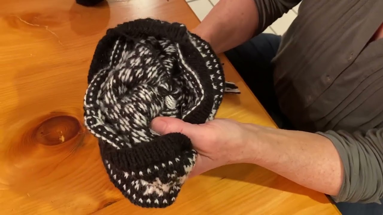 How to add a braided tassel to a hat