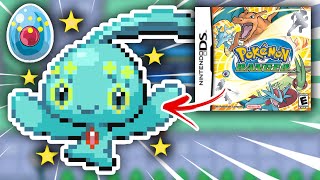 Get SHINY Manaphy in ANY Gen 4 Game via Pokemon Ranger (RNG Manipulation)