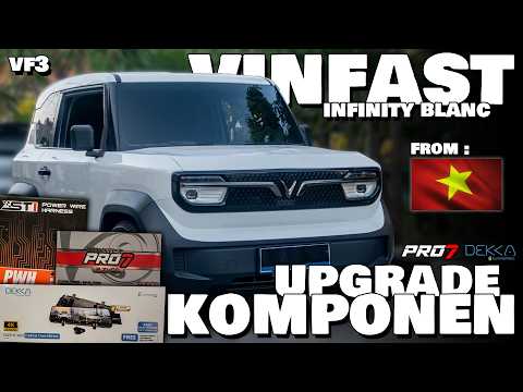 KEDATANGAN VINFAST VF3 "INFINITY BLANC" GANTI KLAKSON BY PRO7 DAN DASHCAM BY DEKKA !!!