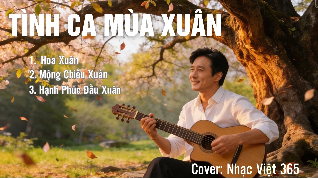 TÌNH CA MÙA XUÂN  | Tuyển Tập 3 Ca Khúc Nhạc Xuân Xưa | Covered by Nhạc Việt 365