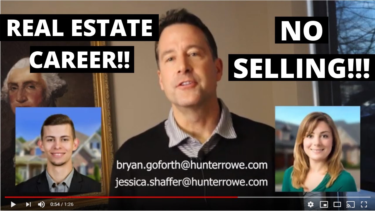 Real Estate Career with NO SELLING!