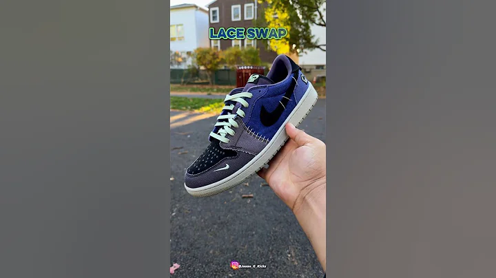 Lace Swap - Jordan 1 Low Voodoo Alternative
