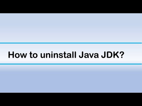 How to uninstall