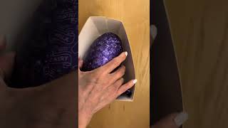 GIANT PURPLE EGG CHOCOLATE