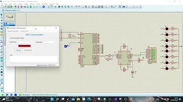 Giao tiếp máy tính sử dụng C# qua cổng nối tiếp COM với  VDK  8051 - Demo Control Led