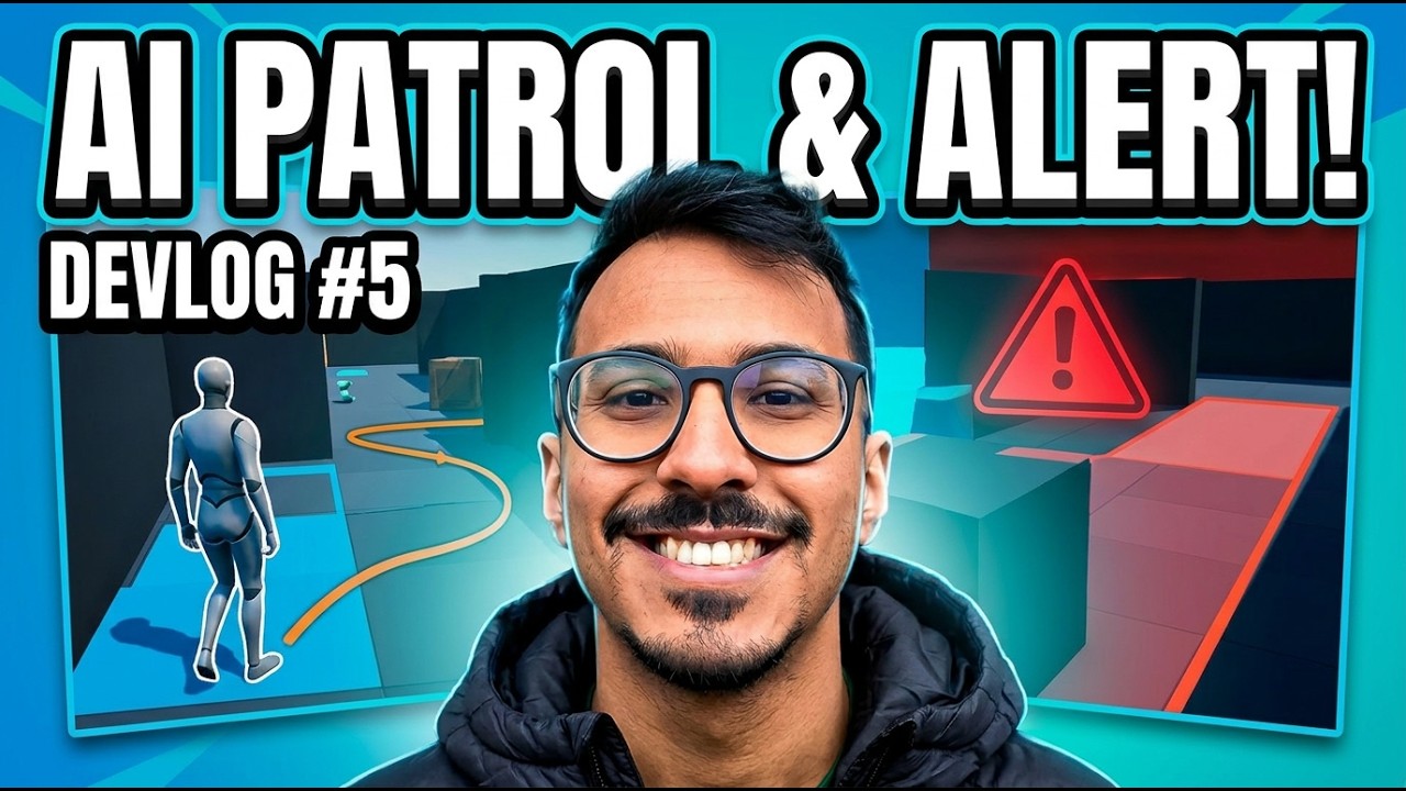 Devlog: Realistic AI Enemy Behavior in Unreal Engine (AI Sense, State ...
