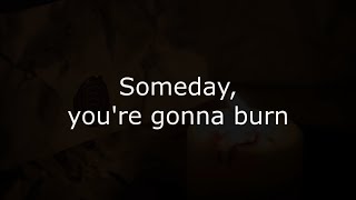 Fred James - You're Gonna Burn (Lyrics video)