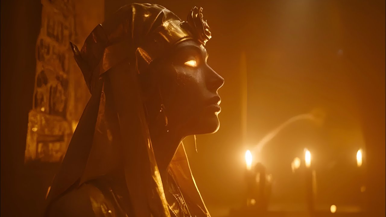 Egyptian Mystic Sound of the Pyramid 🐍 | Sacred Ambient Music for ...