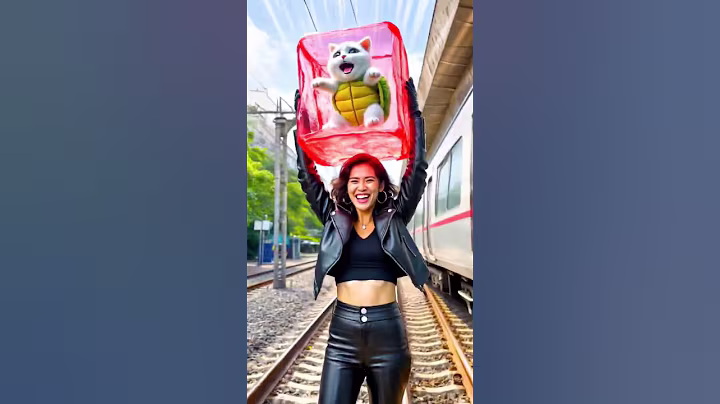 Kitten Cannot Cross The Street Peacefully #AI #Pets #CatLovers #catart