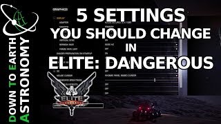 5 Settings you should change in Elite: Dangerous