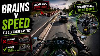 Real Motorcycle Commuting - Brains V Speed