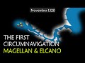 The First Circumnavigation of the Earth by Magellan &amp; Elcano - Summary on a Map